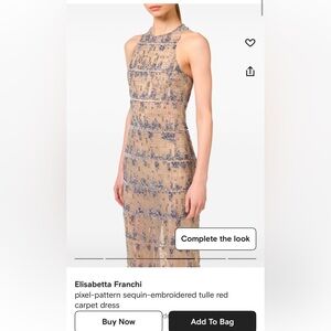 Elisabetta Franchi brand New dress never been worn never been hemmed.